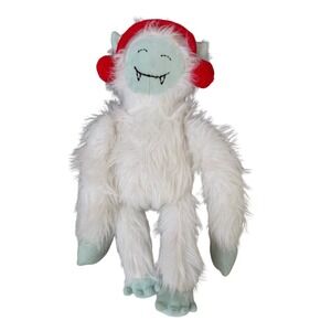 Abominable Snowman Yeti GANZ 12" Plush - Weighted Hands